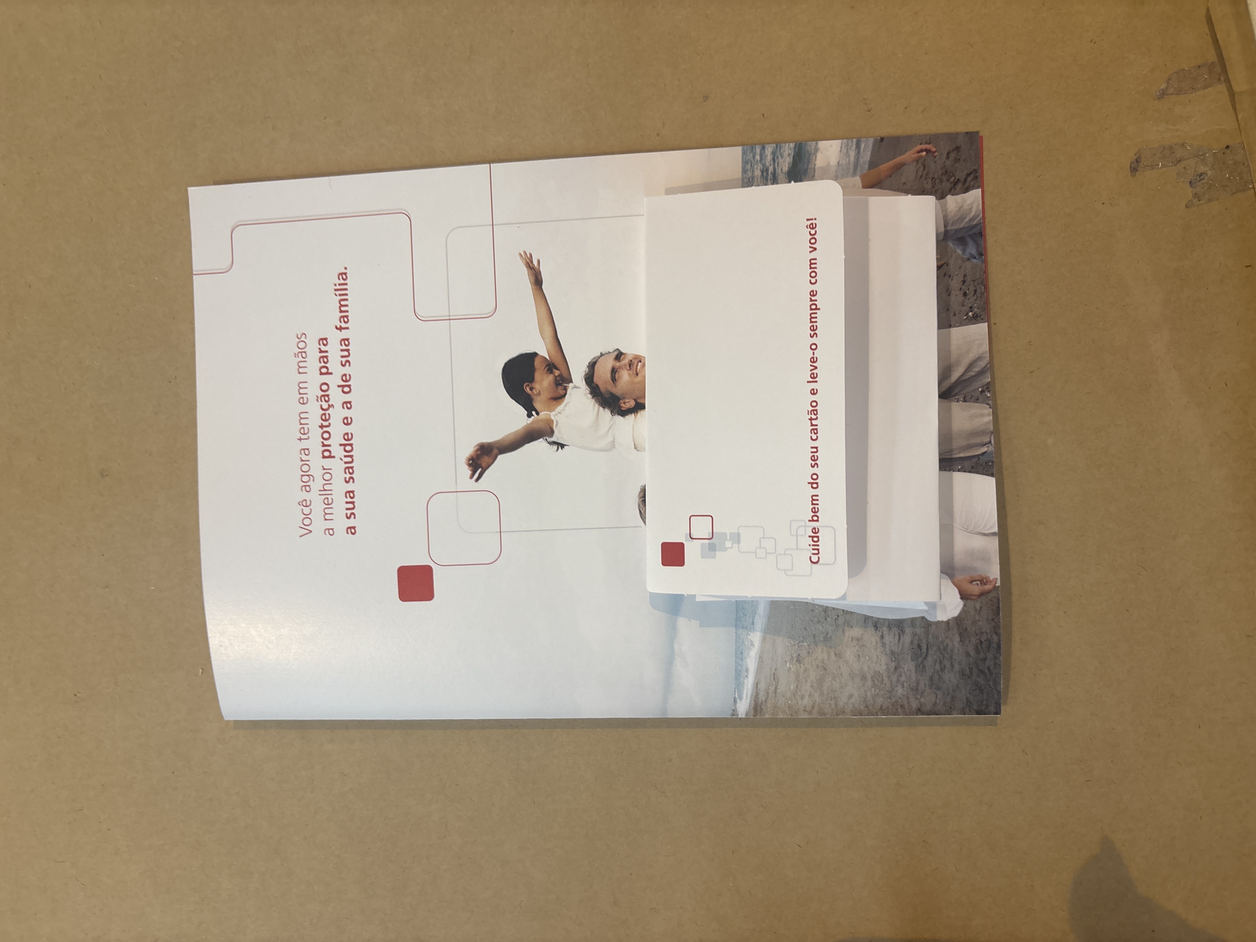 Porta cartão bradesco